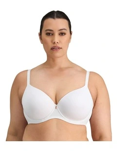 Sculpt Contour Bra in White