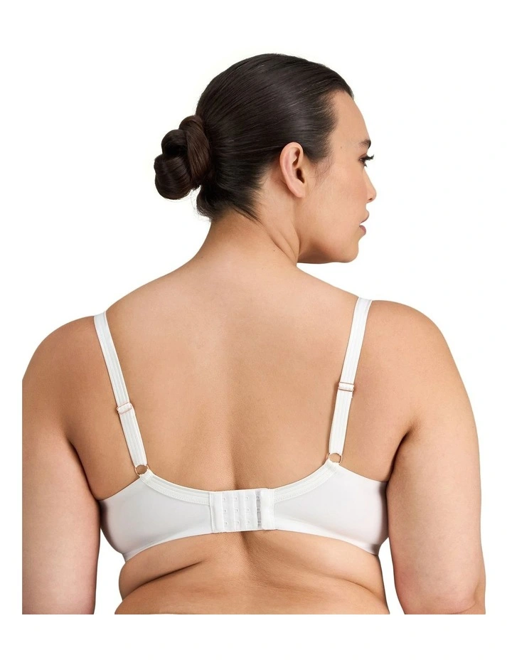 Sculpt Contour Bra in White image 2
