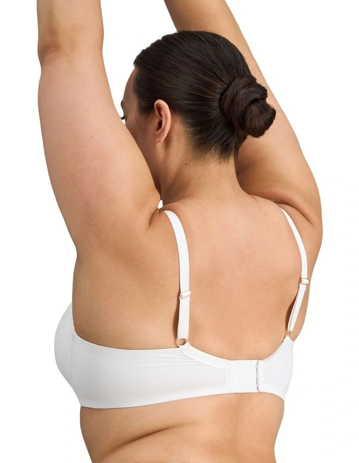 Sculpt Contour Bra in White image 3