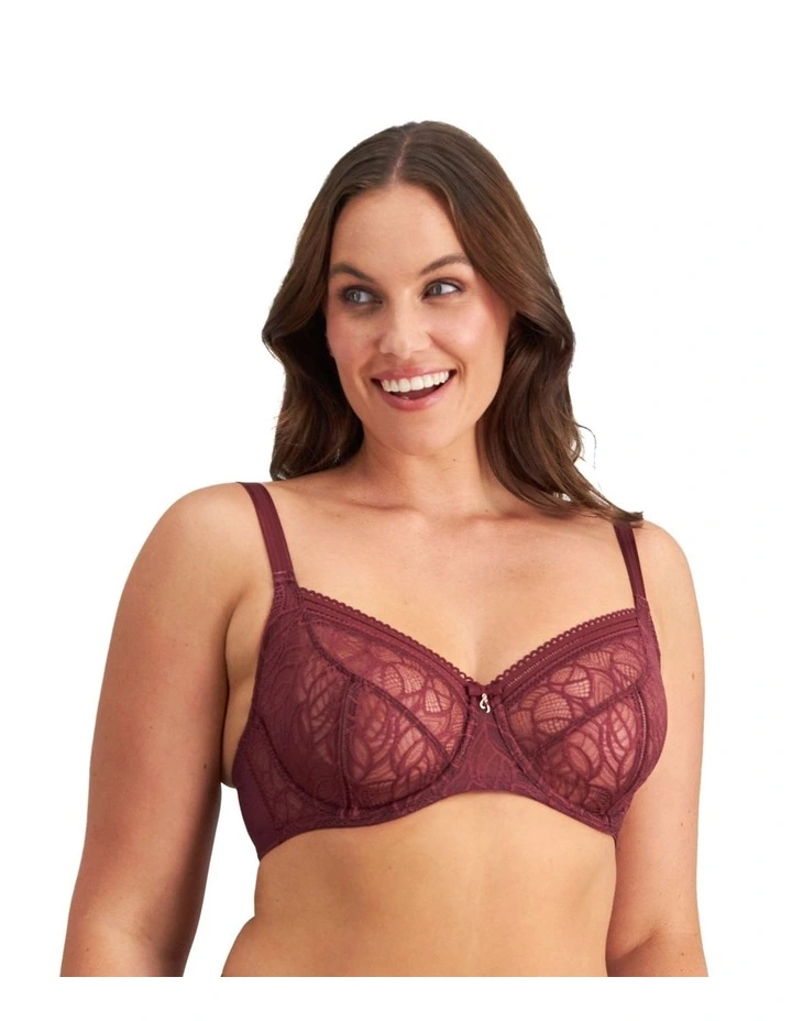 Mysterious Underwire Bra in Windsor Wine image 1