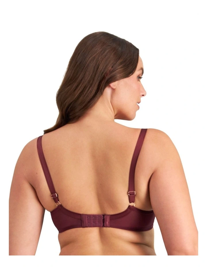 Mysterious Underwire Bra in Windsor Wine image 3