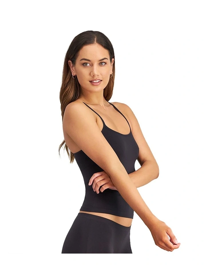 Bendon Seamless Camisole in Black image 3