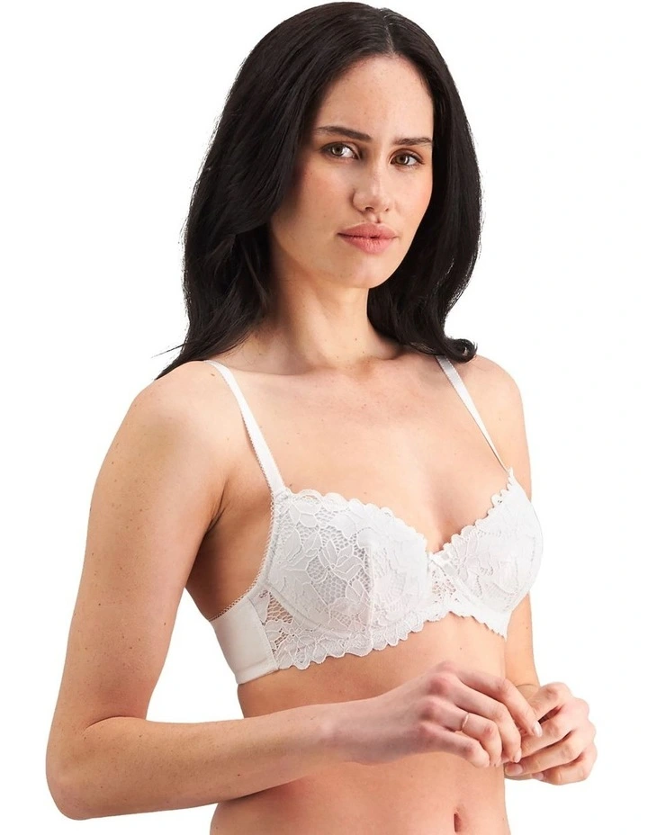 Alice Full Coverage Contour Bra in White image 2