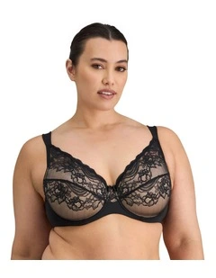 Intrigue Contour Bra in Black