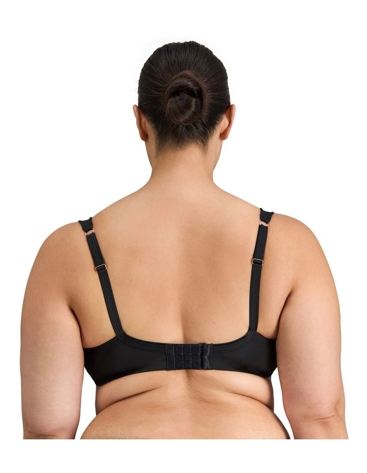 Intrigue Contour Bra in Black image 2
