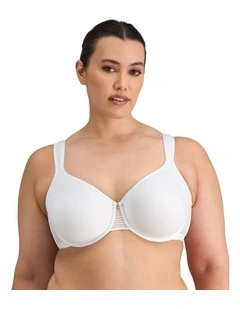Perfect Lines Contour Bra in White