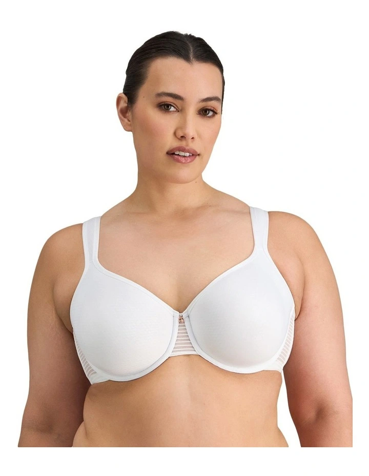 Perfect Lines Contour Bra in White image 1