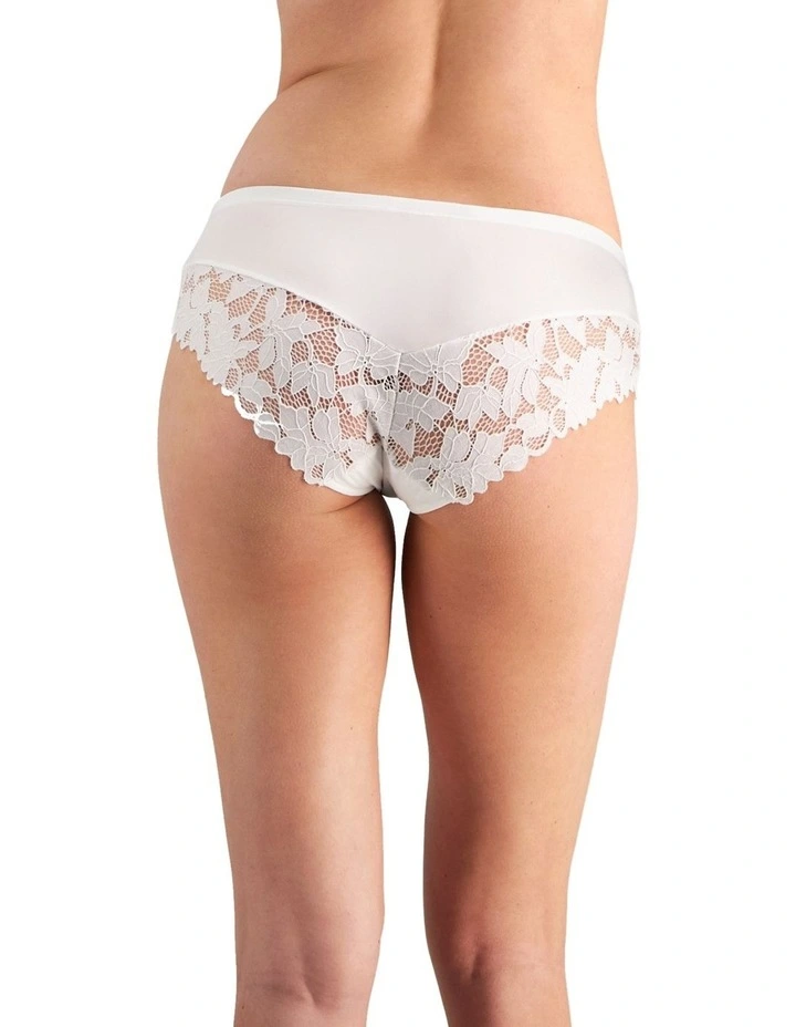 Alice Boy Leg Brief in White image 3