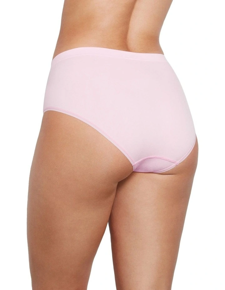 Seamless High Rise Brief in Winsome Orchid image 2
