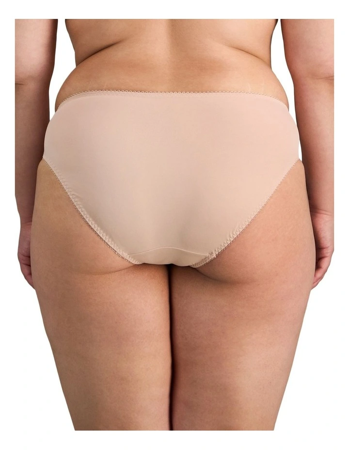 Faithful High Cut Brief in Latte image 3