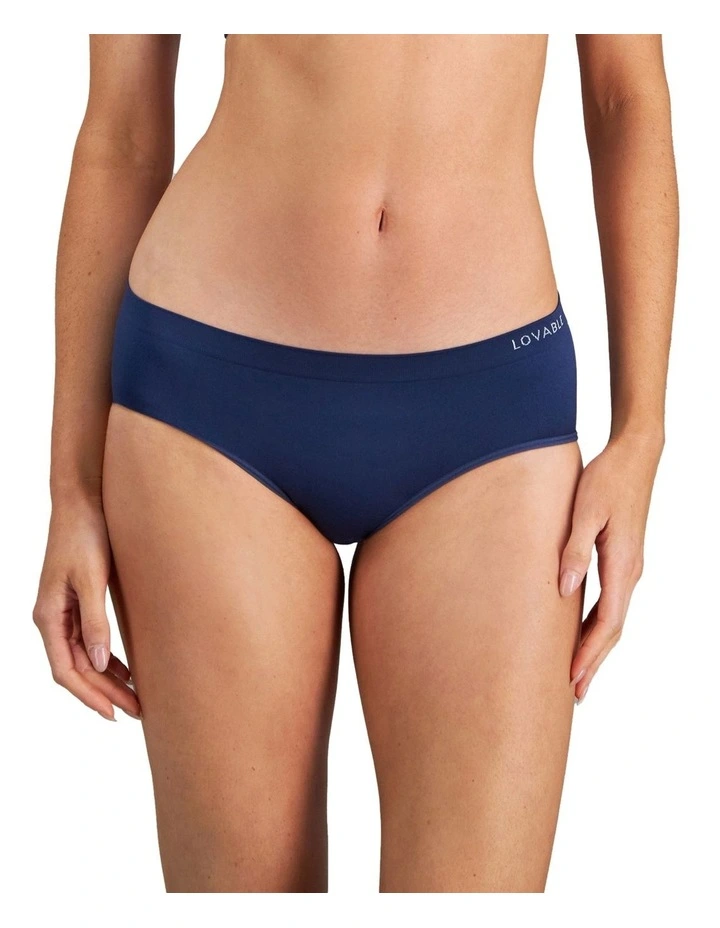 Sexy And Seamless Boyshort in Blue image 1