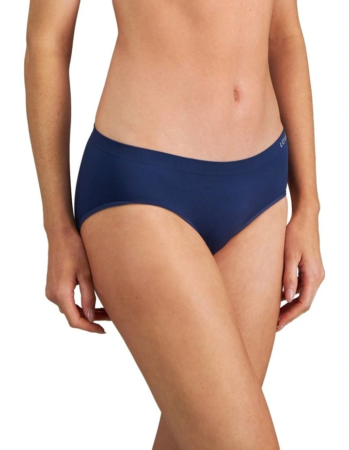 Sexy And Seamless Boyshort in Blue image 2