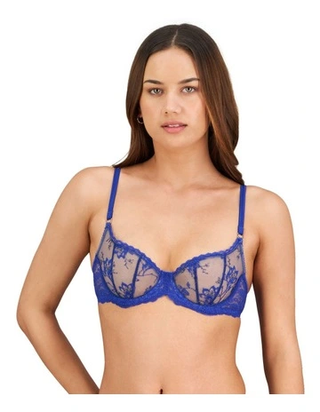 Wild Flower Underwire Bra in Surf The Web