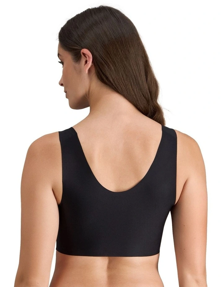 Comfit Collection Crop Top in Black image 2