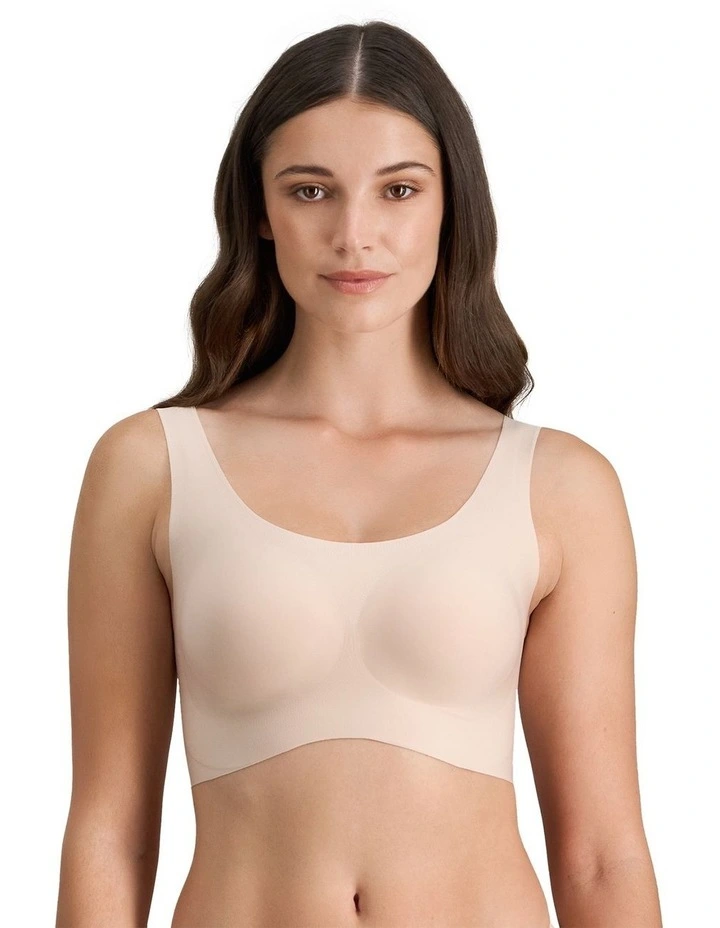 Comfit Collection Crop Top in Latte image 1