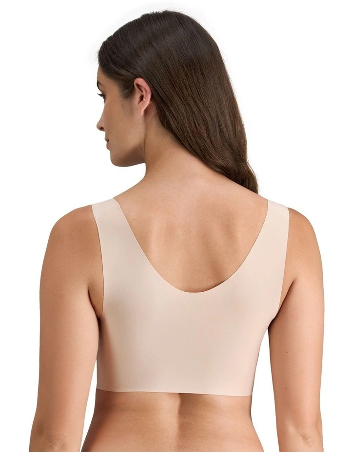 Comfit Collection Crop Top in Latte image 2
