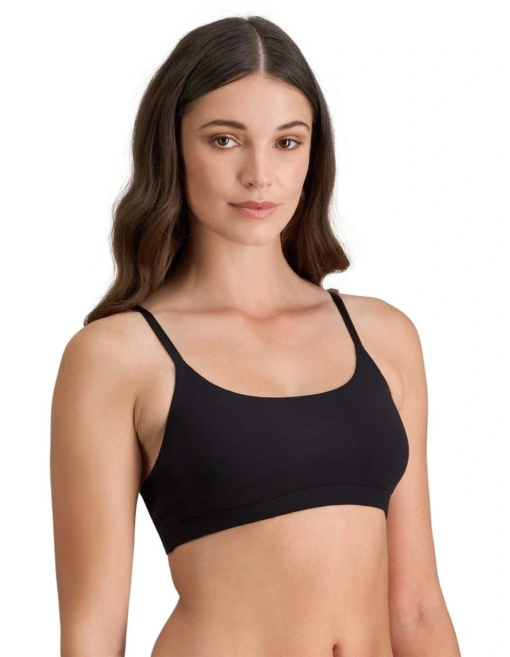 Extra-Ordinary Crop Top in Black image 3