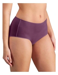 Au Naturel Full Brief in Plum Perfect