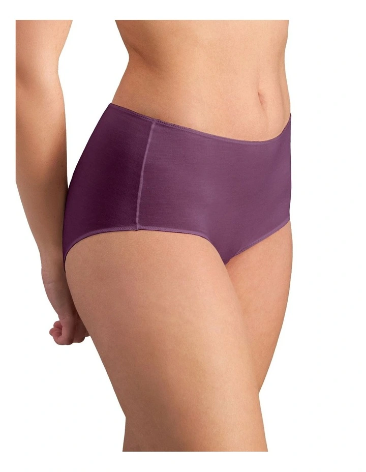 Au Naturel Full Brief in Plum Perfect image 3