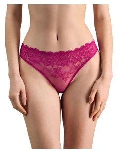 All Lacey Thong in Fantasy Fuchsia