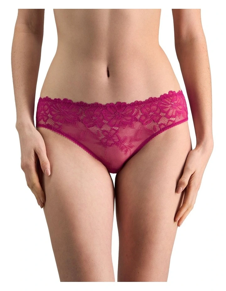 Lacey Bikini in Fantasy Fuchsia image 1