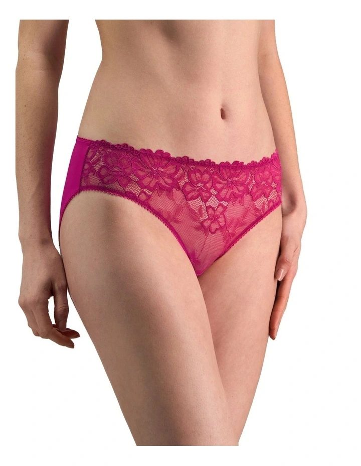 Lacey Bikini in Fantasy Fuchsia image 3