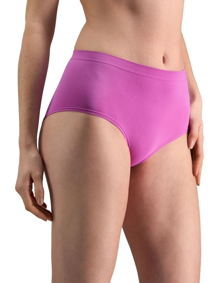 Seamless Soft Full Brief in Radiant Orchid image 3