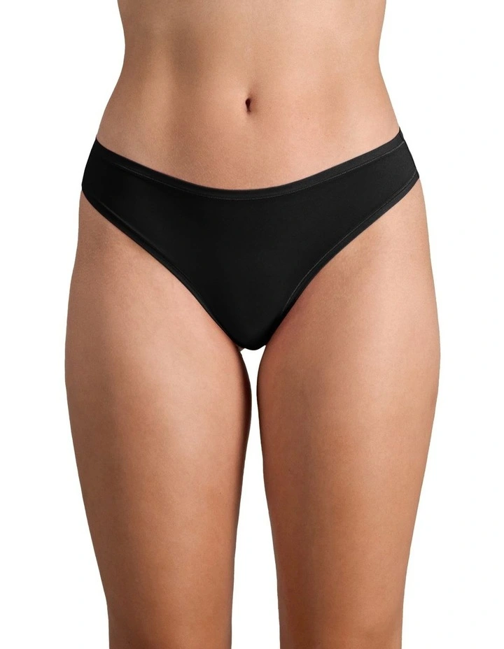 Extra-Ordinary Thong in Black image 1