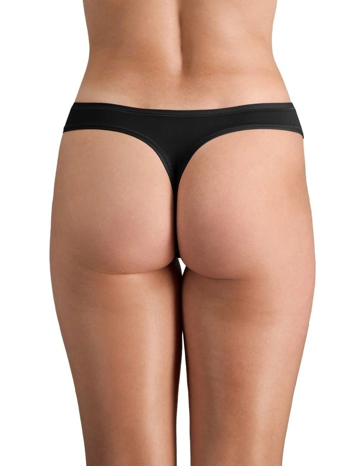Extra-Ordinary Thong in Black image 2