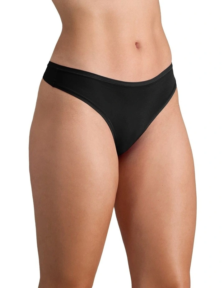 Extra-Ordinary Thong in Black image 3