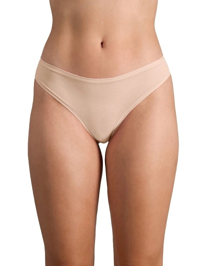Extra-Ordinary Thong in Latte image 1