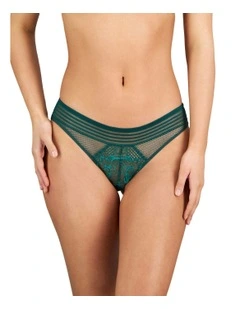 Lucille Bikini Brief in Rain Forest