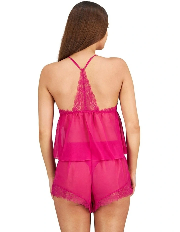 Eva Jean Short in Fantasy Fuchsia image 3