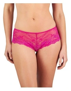 My Fit Lace Brazilian Brief in Fantasy Fuchsia