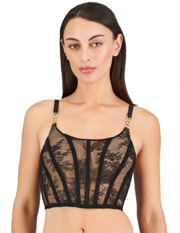 Scarlet Lover Corset in Black
