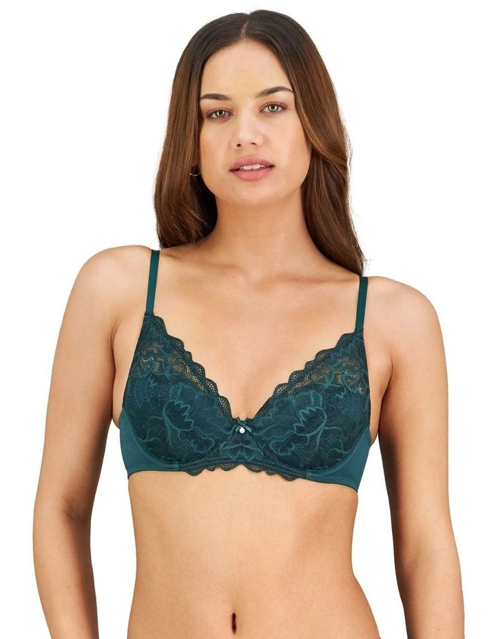 Embrace Contour Bra in Rain Forest image 1