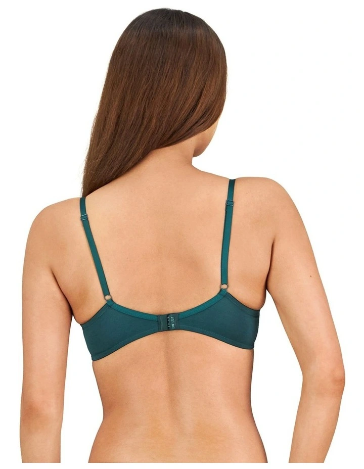 Embrace Contour Bra in Rain Forest image 3