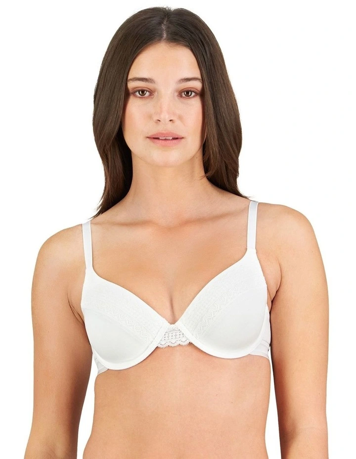 Angelica Contour Bra in White image 1