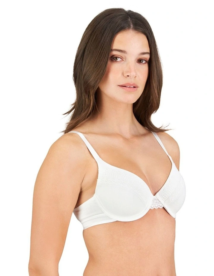Angelica Contour Bra in White image 2