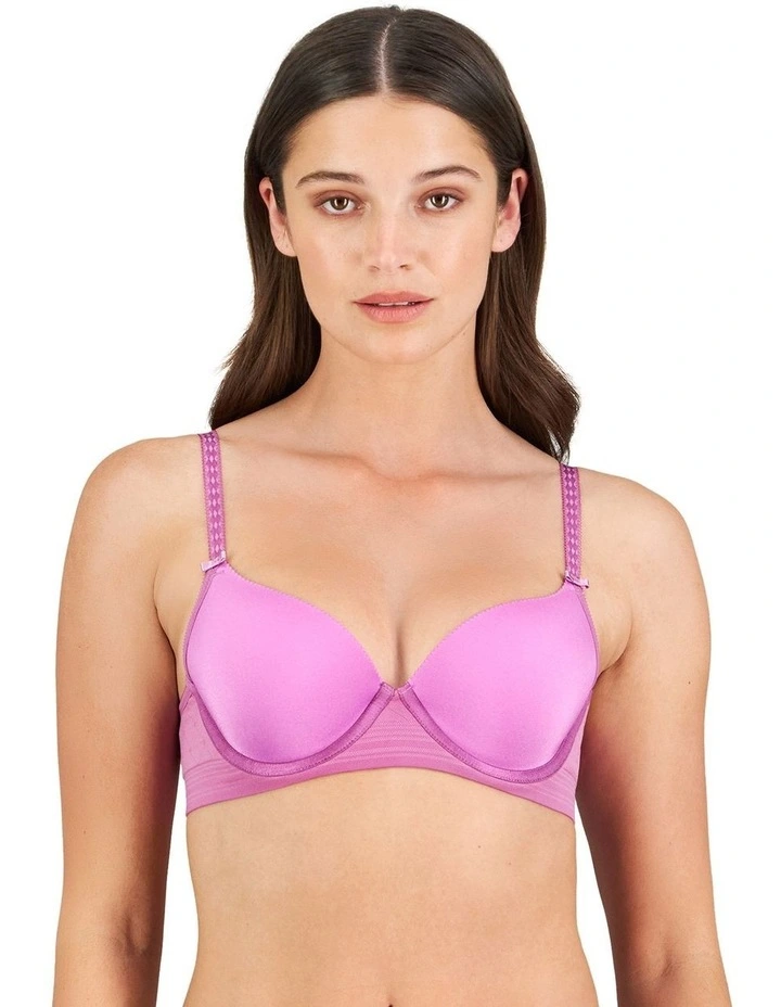 Bendon Body Contour Bra in Radiant Orchid image 1