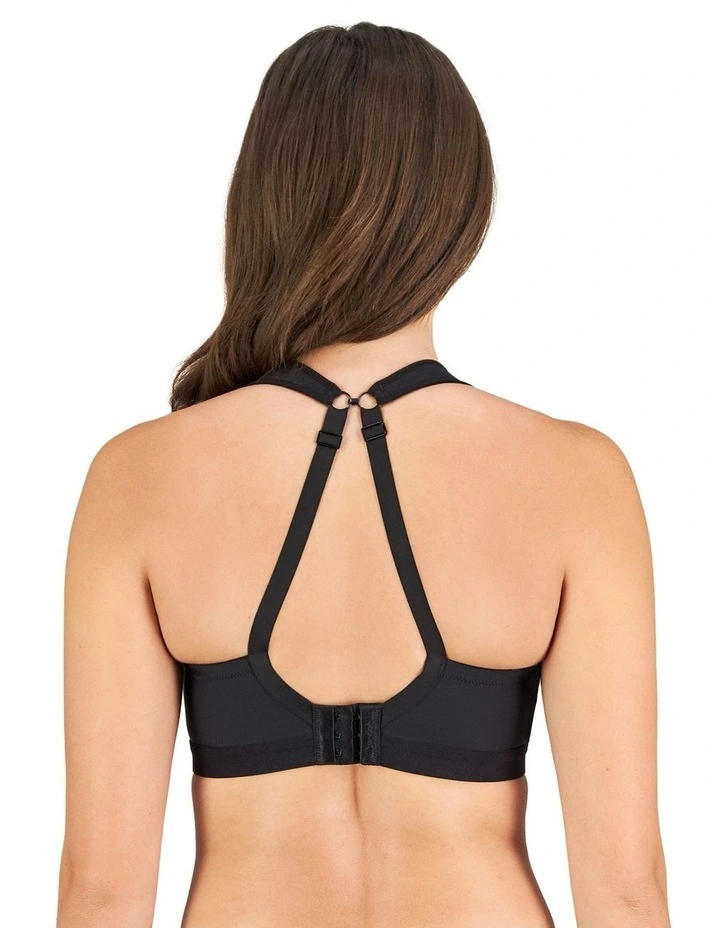 Stamina Wirefree Bra in Black image 4