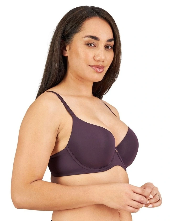 Sculpt Contour Bra in Plum Perfect image 2