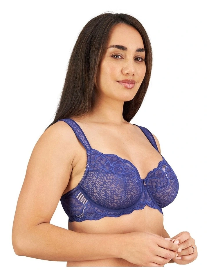 Midnight Express Underwire Bra in Blue Ribbon image 2