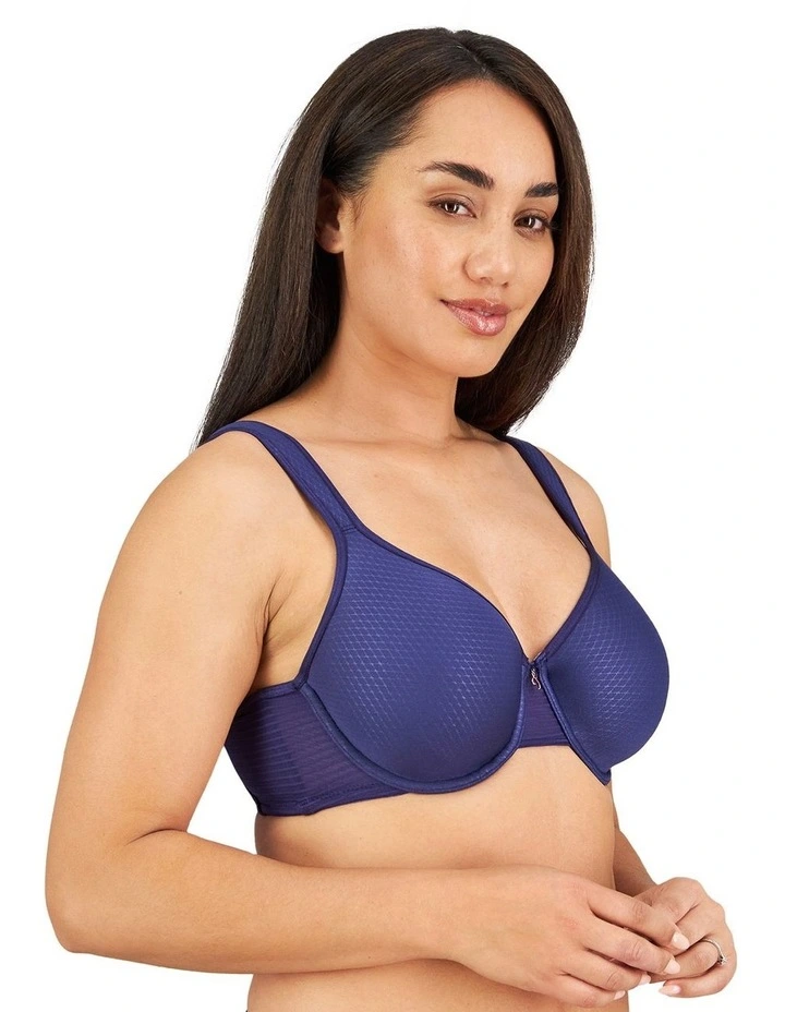 Perfect Lines Contour Bra in Blue Ribbon image 2