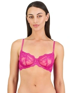 My Fit Lace Underwire Bra in Fantasy Fuchsia
