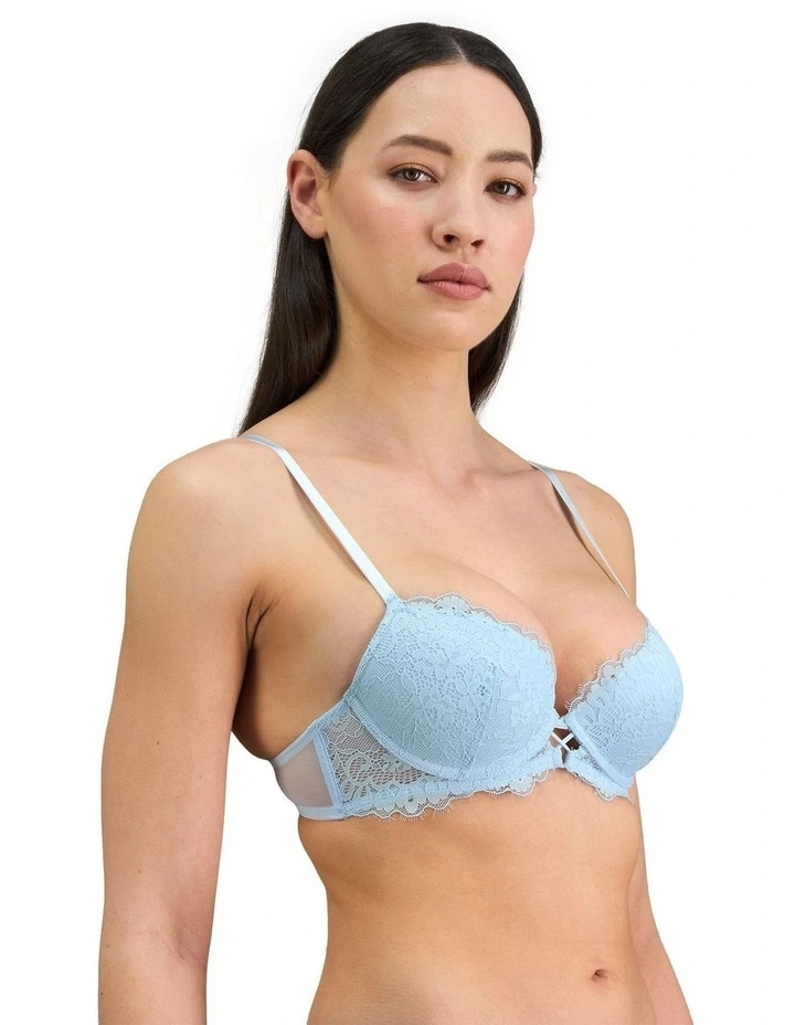 Jeanie Push Up Bra in Omphalodes image 3