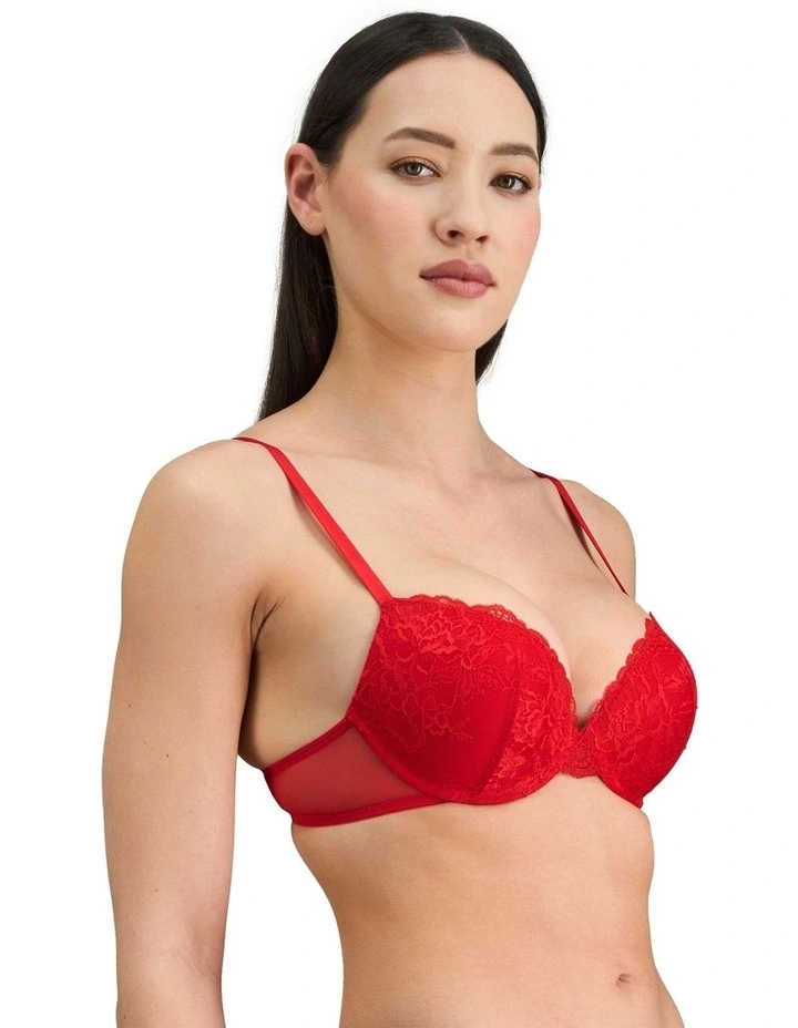 Florence Push Up Bra in Salsa image 3