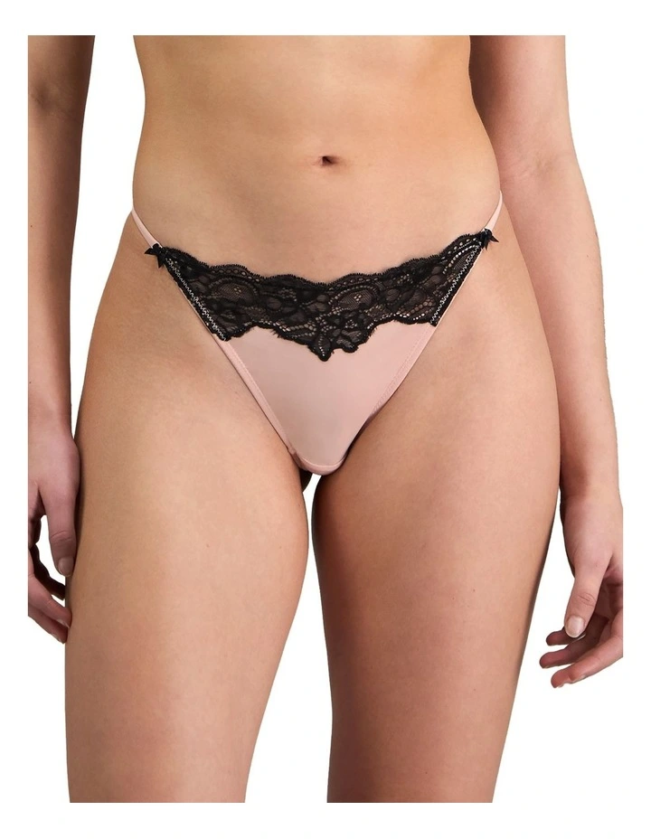 Aziza Thong in Pink image 1