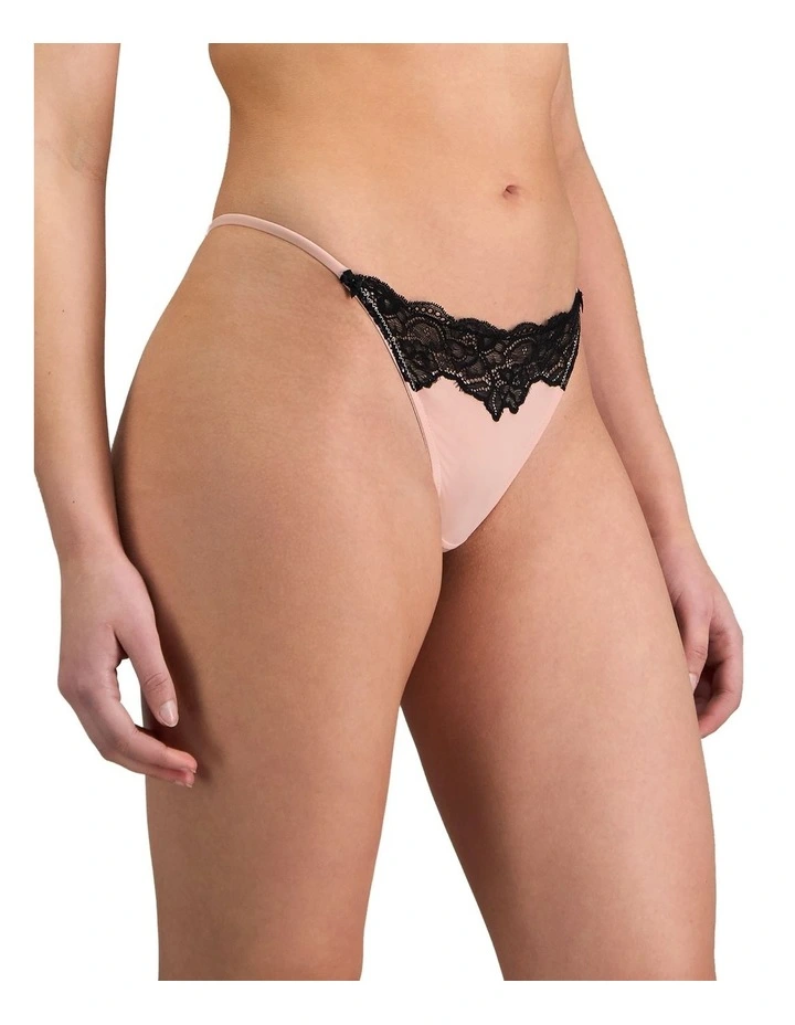 Aziza Thong in Pink image 3