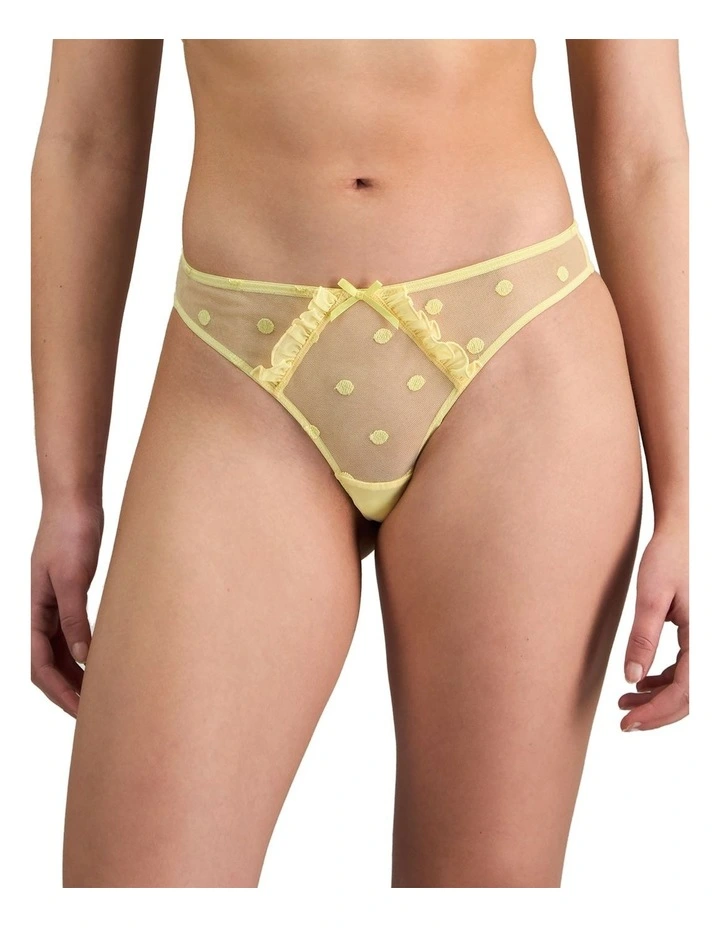 Sunlit Thong in Lemon Meringue image 1